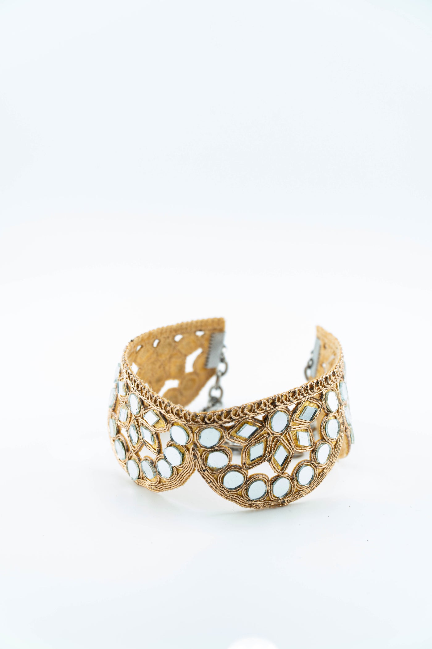 Handmade statement choker