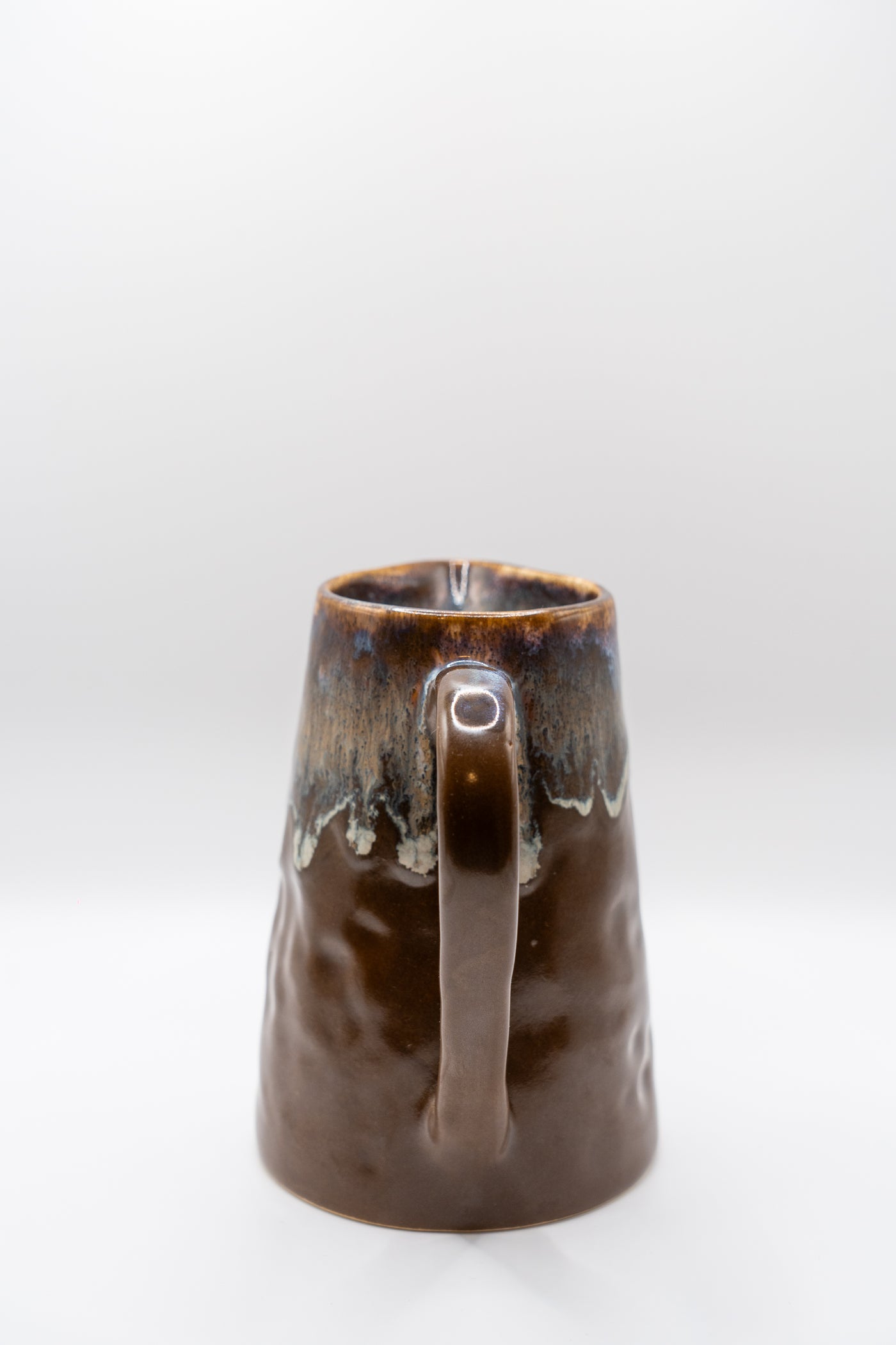 Brown handmade karaf