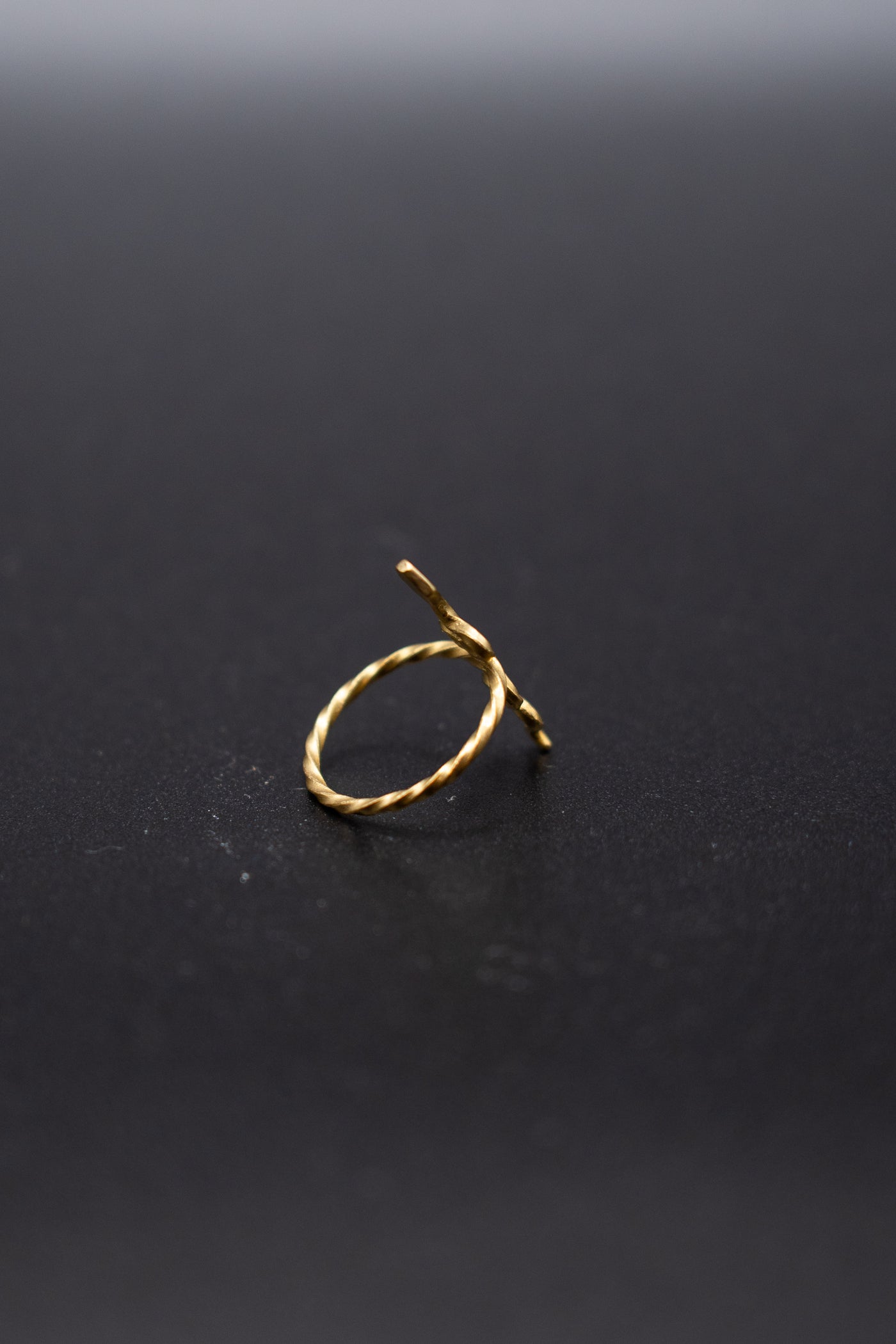 Minimalistic snake ring