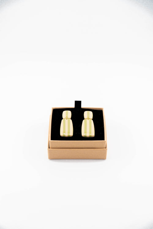 Handmade clay earrings