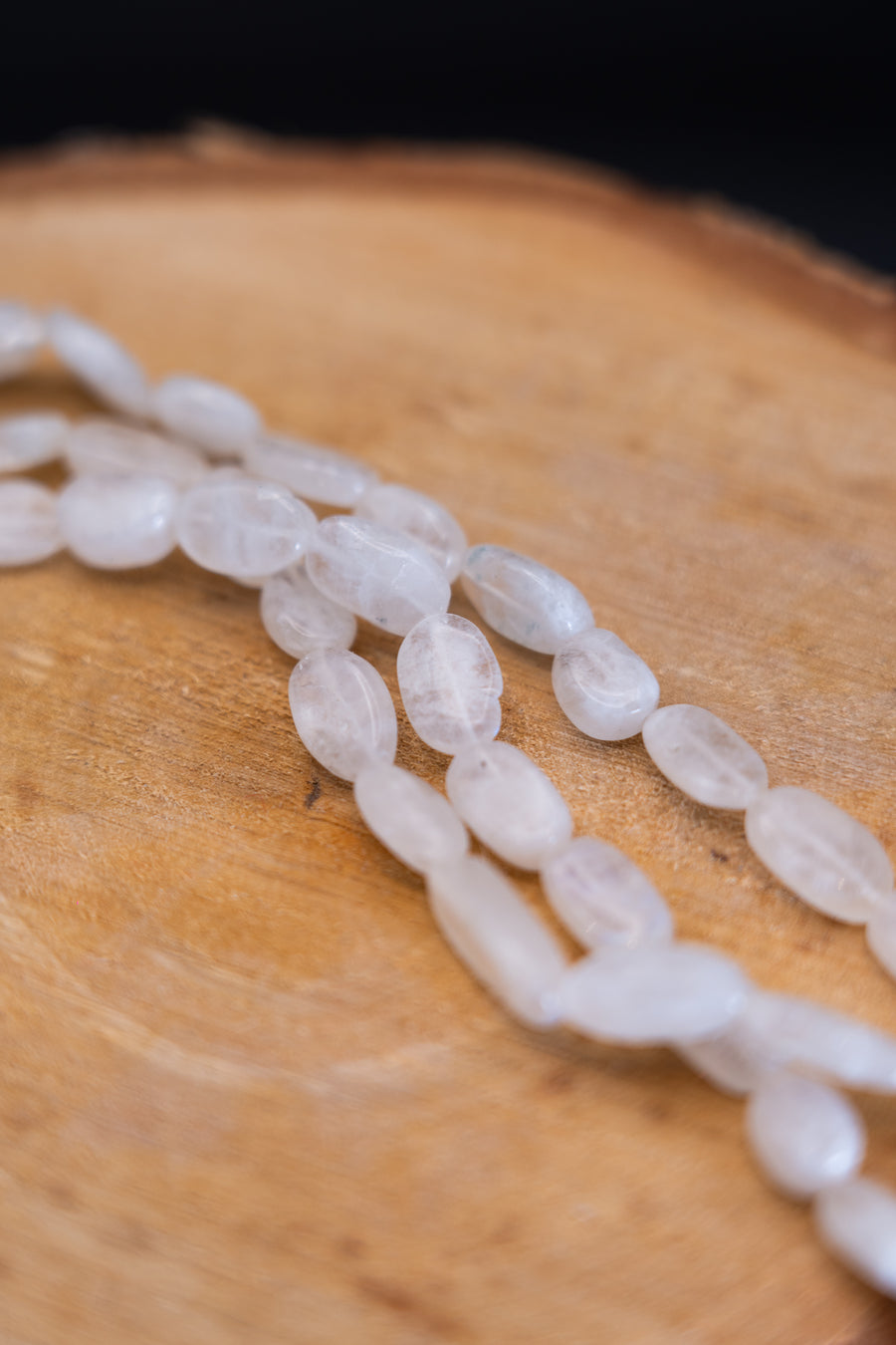 Clear quartz choker