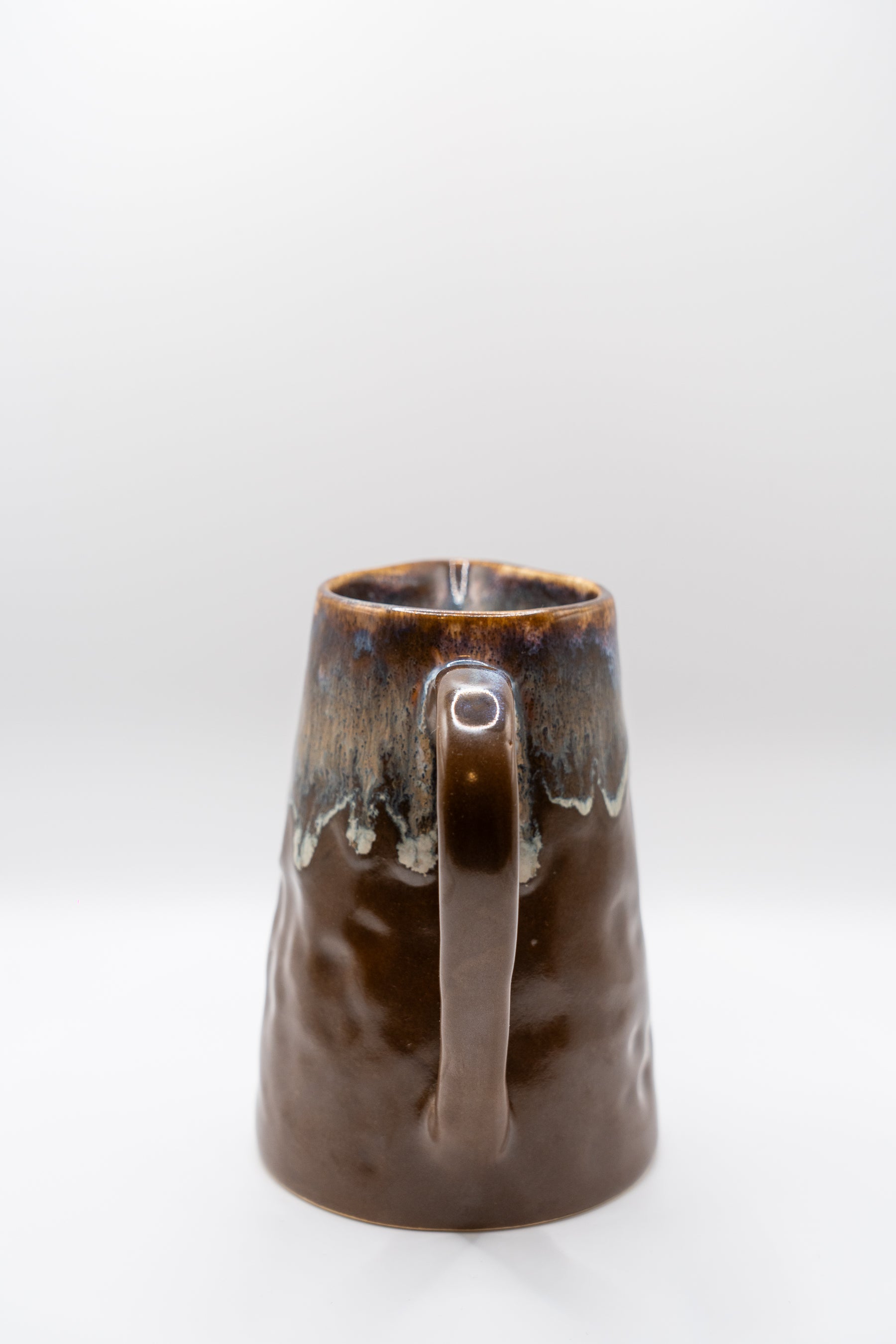 Brown handmade karaf