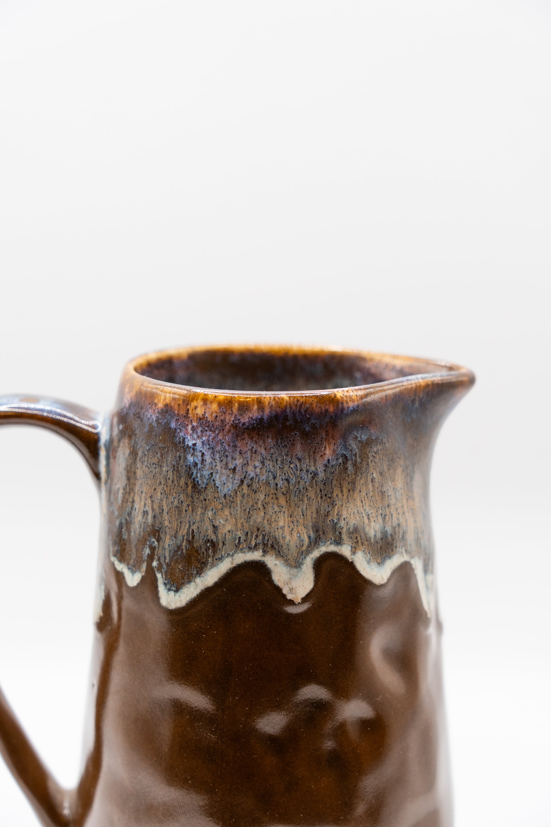 Brown handmade karaf