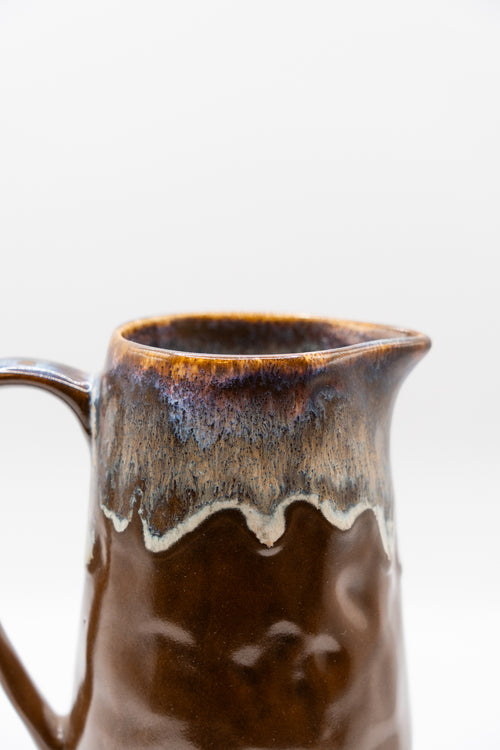 Brown handmade karaf