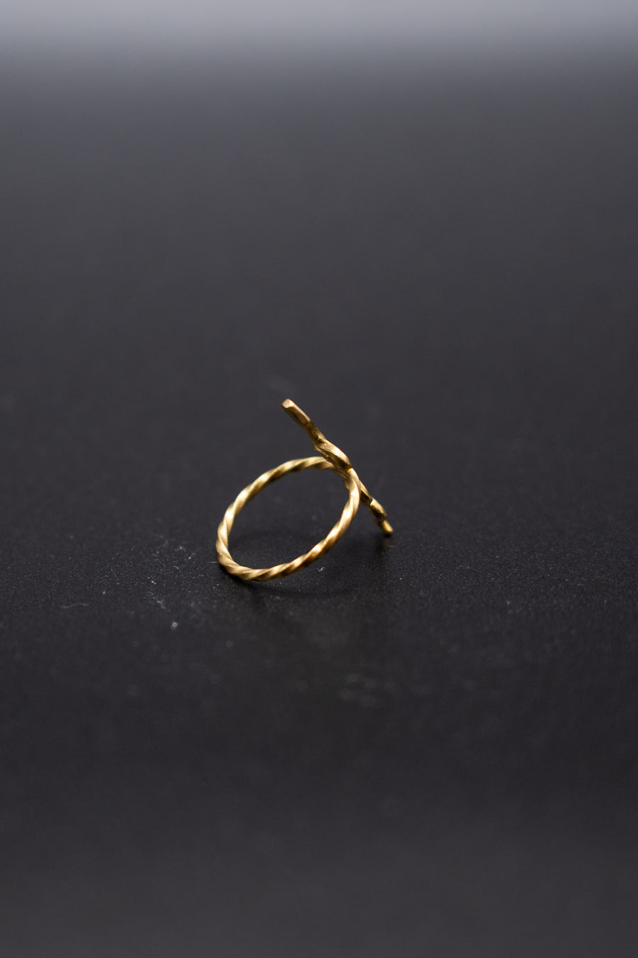 Minimalistic snake ring