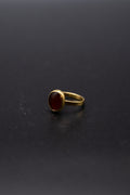 Natural stone ring