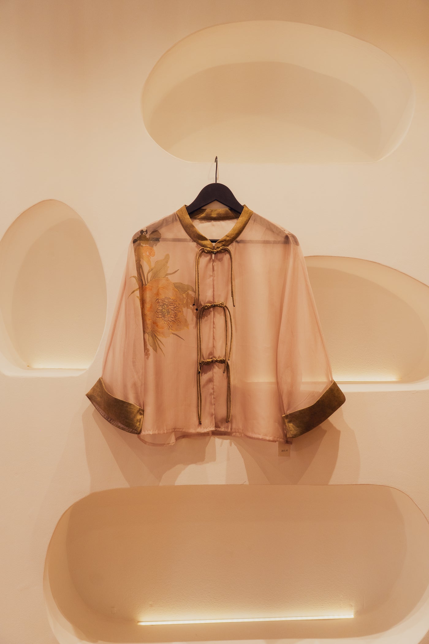 Exclusive handmade silk kimono jacket