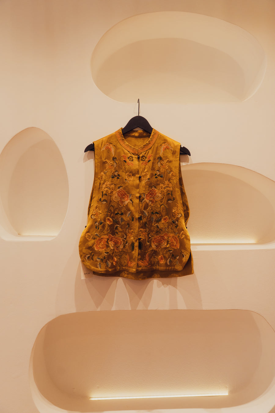Silk handmade vest