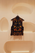 Exclusive handmade silk vest