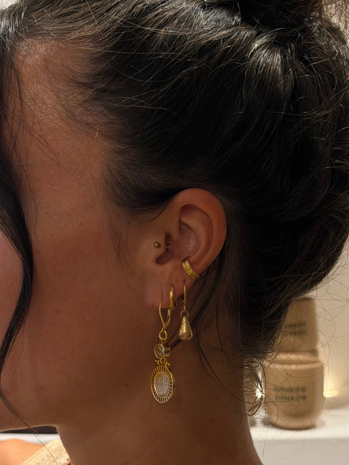 Coin earrings
