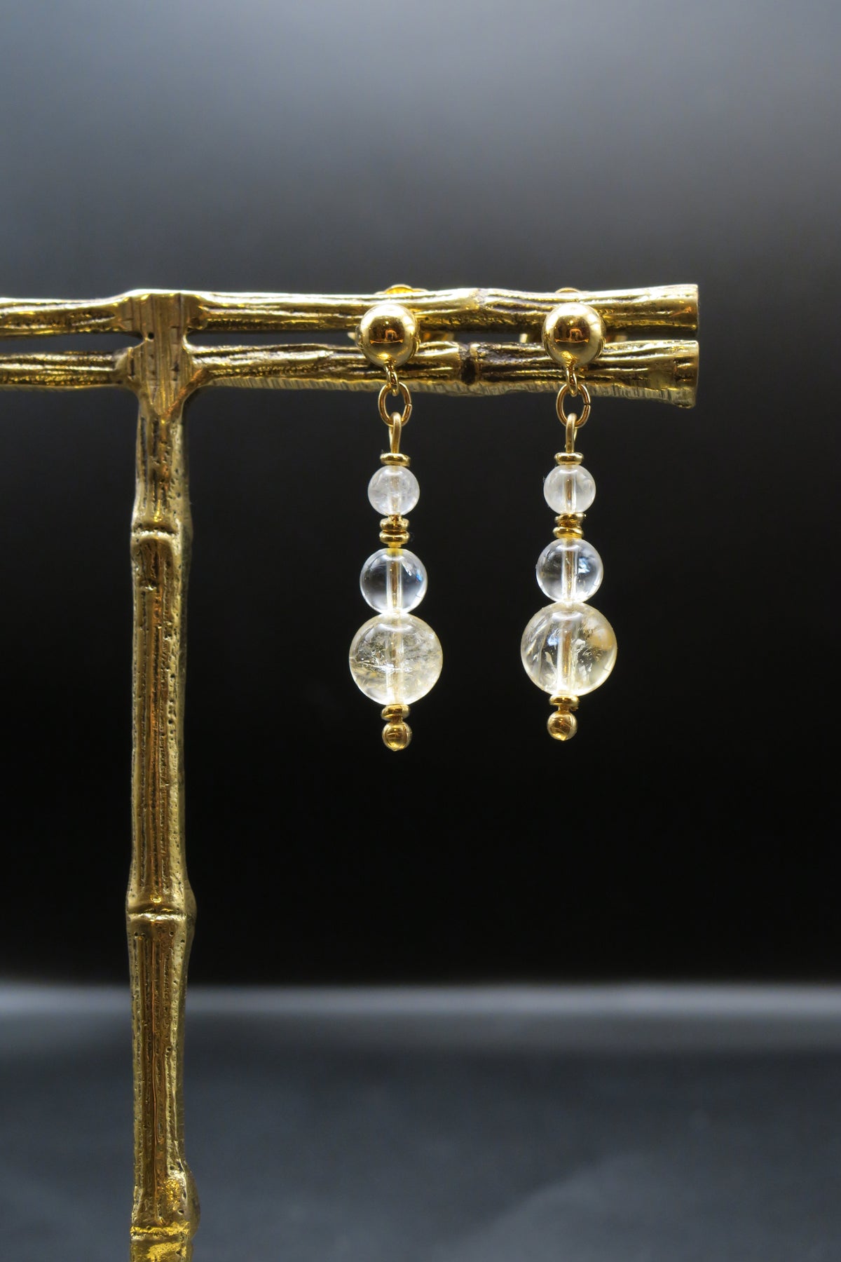 Citrine earrings