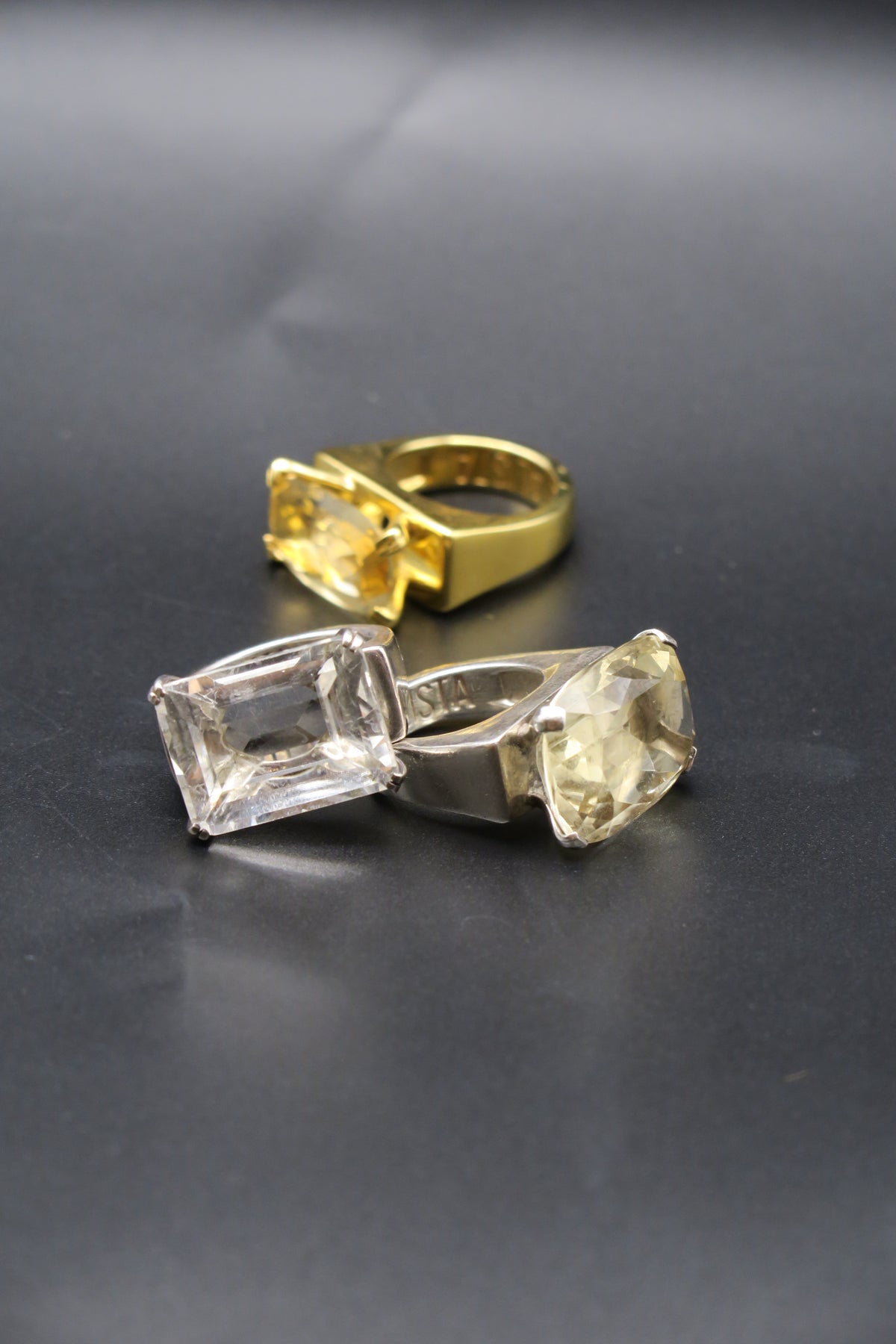 Citrine Gold Ring