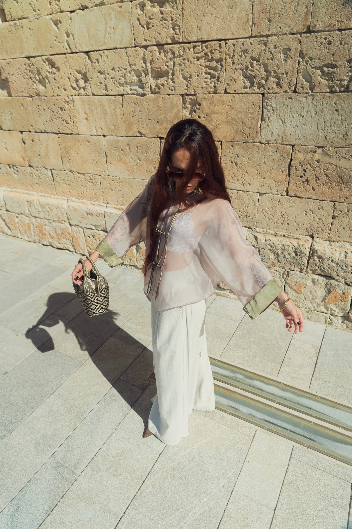 Exclusive handmade silk kimono jacket